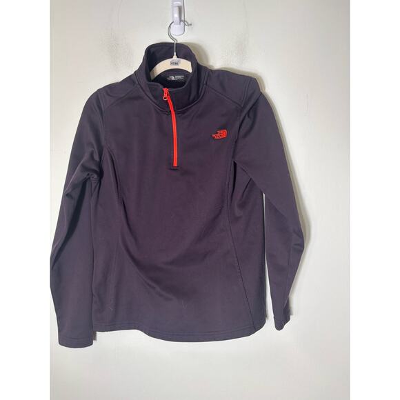 Woman's The North Face Deep Purple Long Sleeve Zip Up Jacket Sz M - Picture 1 of 2